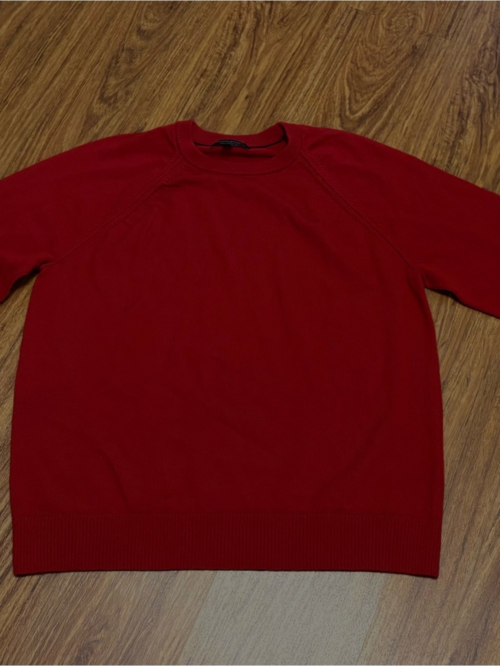 Banana Republic Merino Wool Women’s Deep Red Crewneck Sweater
